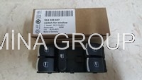 Passat 2009 > Golf 6 - Jetta - Passat - Tiguan Dörtlü Cam Anahtar ( Nikelajlı ) 5K4 959 857